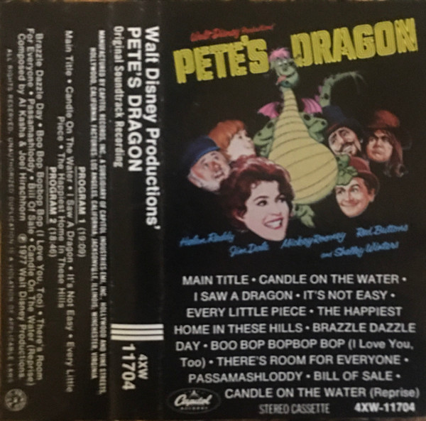 Pete's Dragon (1977, Cassette) - Discogs