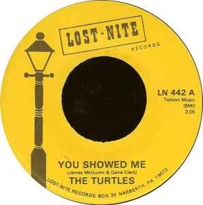 Buzzsaw収録　The Turtles レコード
