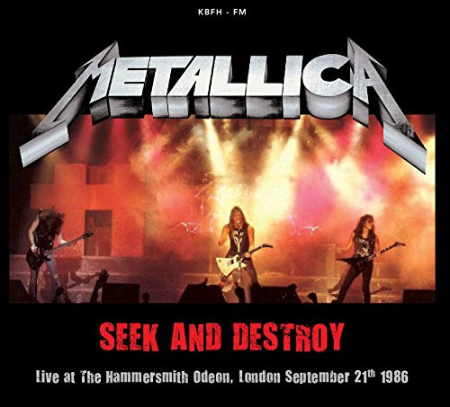 METALLICA: Live at The Hammersmith Odeon, London September 21st, 1986 –  Grindhouse Releasing