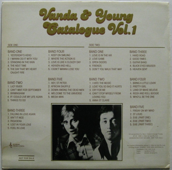 Album herunterladen Vanda & Young - Catalogue Vol1