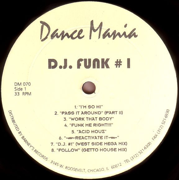 D.J. Funk #1 – Street Traxx II (1994, Vinyl) - Discogs