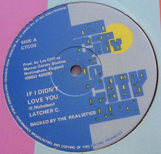 last ned album Latcher C The Realistics - If I Didnt Love You