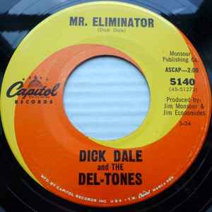 Dick Dale & His Del-Tones - Mr. Eliminator / The Victor album cover