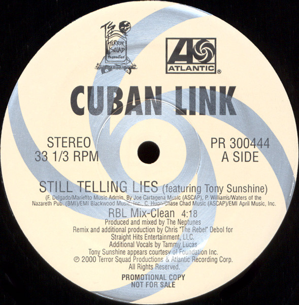 Cuban Link – Still Telling Lies (RBL Mix) (2000, Vinyl) - Discogs