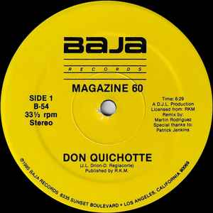Magazine 60 - Don Quichotte album cover