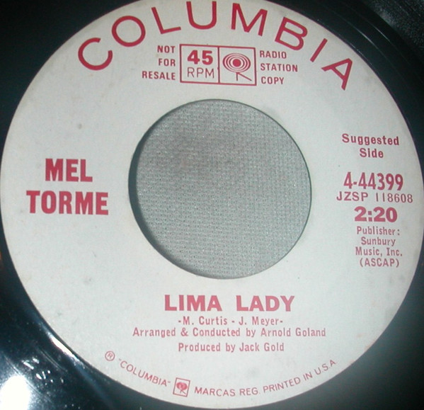 ladda ner album Mel Torme - Lima Lady Wait Until Dark