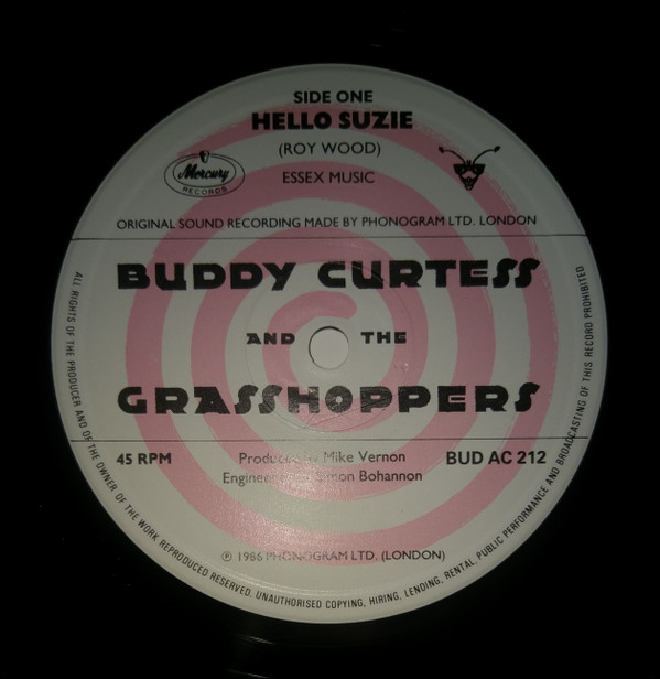 Album herunterladen Buddy Curtess And The Grasshoppers - Hello Suzie