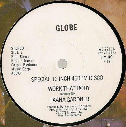 Taana Gardner – Work That Body (1979, Vinyl) - Discogs