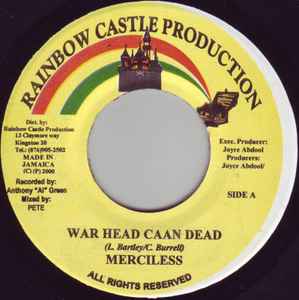 Merciless - War Head Caan Dead album cover