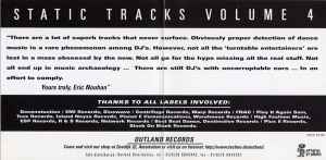 Static Tracks Vol 2 (1993, CD) - Discogs