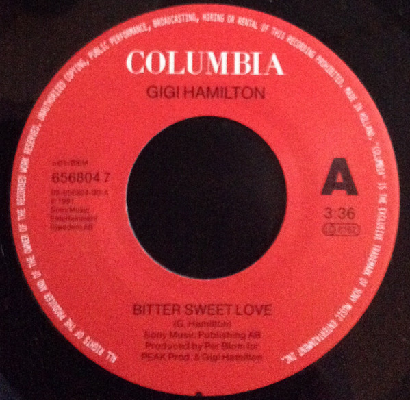 descargar álbum Gigi Hamilton - Bitter Sweet Love
