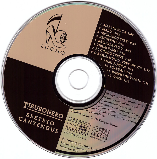 descargar álbum Sexteto Canyengue - Tiburonero