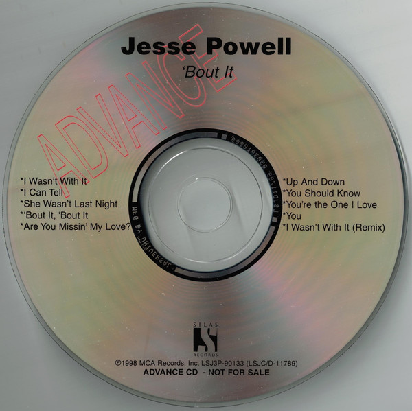 Jesse Powell – 'Bout It (1998, Vinyl) - Discogs