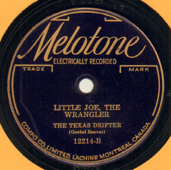 last ned album The Texas Drifter - Cowboys Dream Little Joe The Wrangler