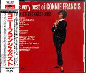 Connie Francis - The Very Best Of Connie Francis album cover