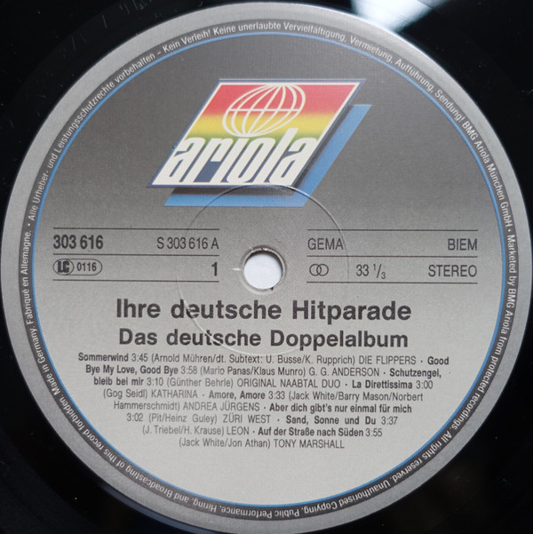 baixar álbum Various - Ihre Deutsche Hitparade 30 Spitzen Schlager