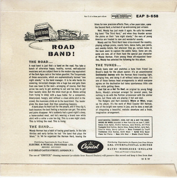 Album herunterladen The Woody Herman Herd - Road Band