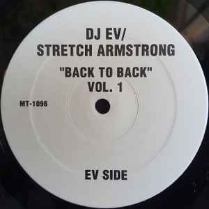 DJ EV - Back To Back Vol. 1 album cover