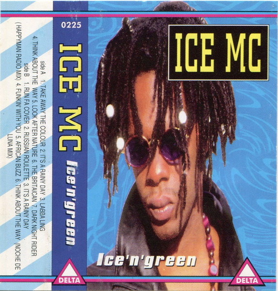 ICE MC LP ICE' N' GREEN THE REMIX ALBUM 95' *ONLY BRAZIL* EURO