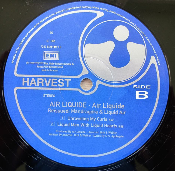 Album herunterladen Air Liquide - Reissued Mandragora Liquid Air