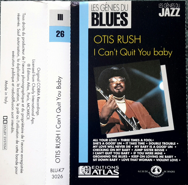 Otis Rush - I Can't Quit You Baby | Releases | Discogs