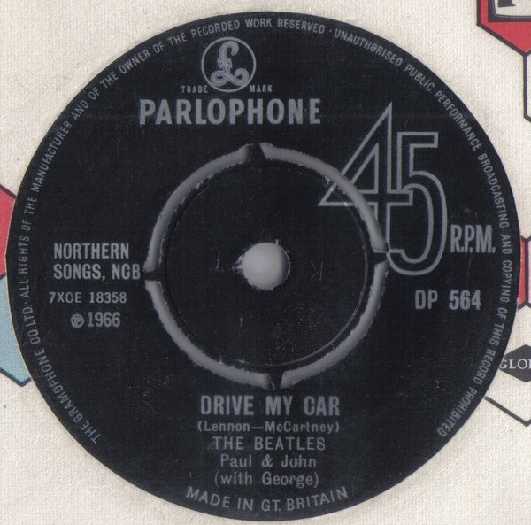 The Beatles – Michelle / Drive My Car (1966, Vinyl) - Discogs