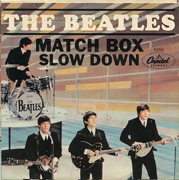 The Beatles – Matchbox / Slow Down (1964, Scranton Pressing, Vinyl