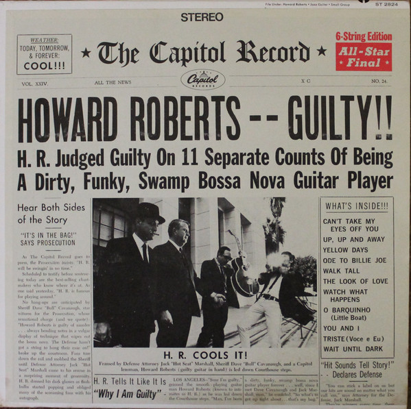 Howard Roberts – Guilty!! (1967, Vinyl) - Discogs