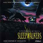 Cover of Stephen King's Sleepwalkers (Music From The Original Motion Picture Soundtrack), 1992, CD