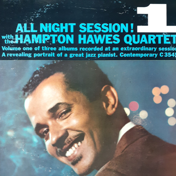 The Hampton Hawes Quartet – All Night Session, Vol. 1 (Vinyl