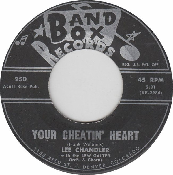 ladda ner album Lee Chandler With The Lew Gaiter Orchestra & Chorus - Sweet Dreams Your Cheatin Heart