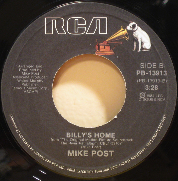 ladda ner album Joey Scarbury Mike Post - The Rivers Song Billys Home