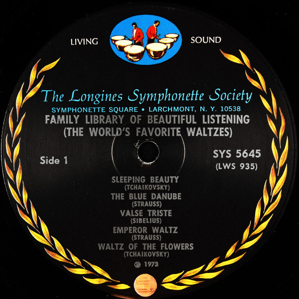 lataa albumi The Longines Symphonette Society - Treasury Of Waltzes