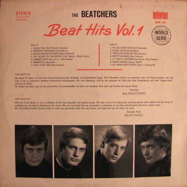 lataa albumi The Beatchers - Beat Hits Vol1