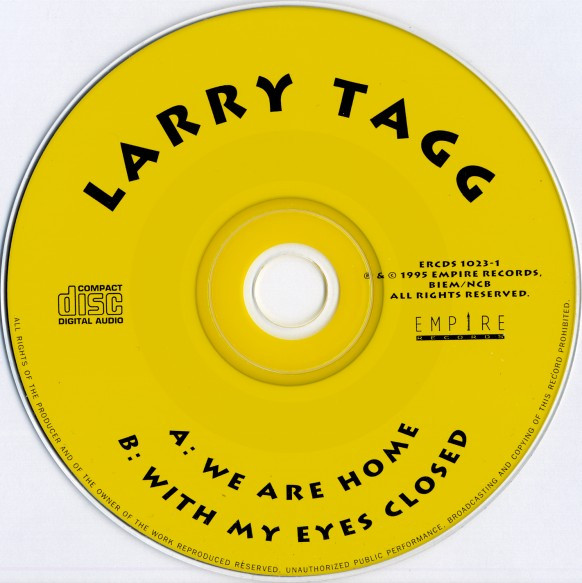 ladda ner album Larry Tagg - We Are Home With My Eyes Closed
