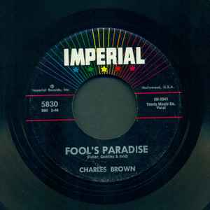 Charles Brown - Fool's Paradise / Lonesome Feeling album cover