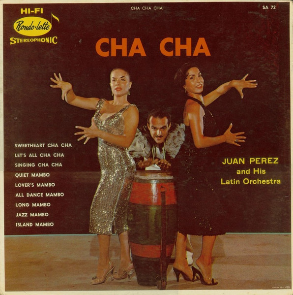 Juan Perez Con Su Orchestra Cha Cha Cha And Mambo 1959 Vinyl