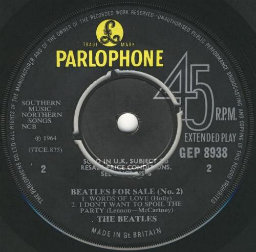 ladda ner album The Beatles - Beatles For Sale No 2
