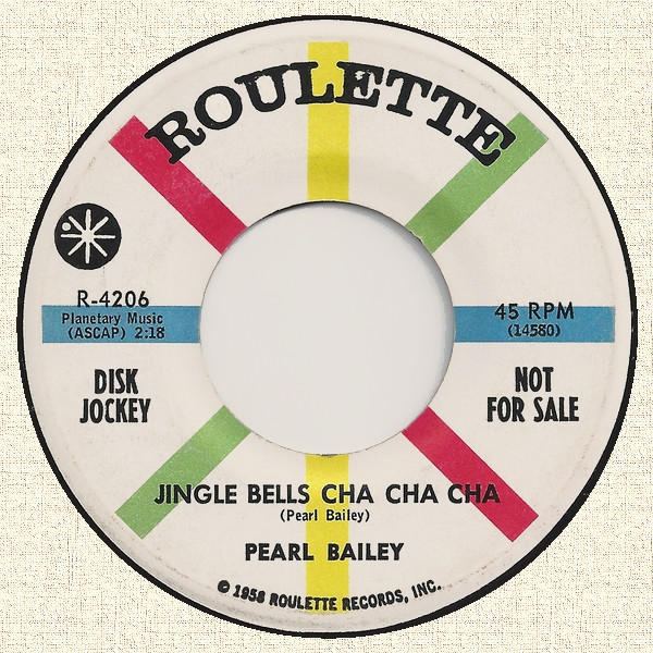 Pearl Bailey Jingle Bells Cha Cha Cha 1959 Vinyl Discogs