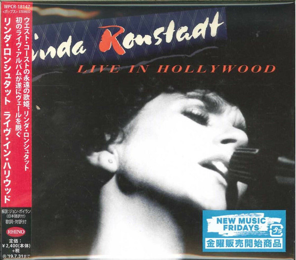 Linda Ronstadt - Live In Hollywood | Releases | Discogs