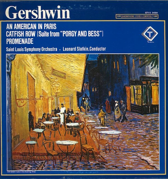 Gershwin / Saint Louis Symphony Orchestra / Leonard Slatkin – An