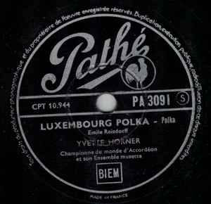 Yvette Horner - Luxembourg Polka / Je T'Attendrai album cover