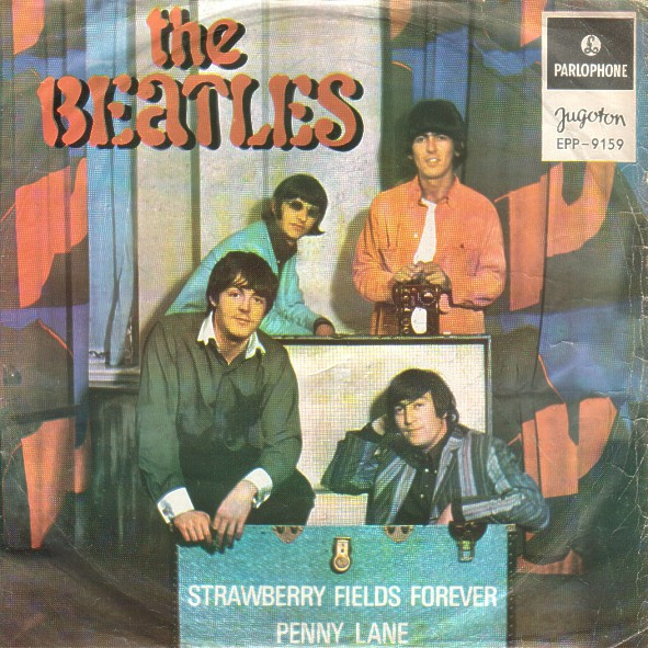 The Beatles – Strawberry Fields Forever (1967, Vinyl) - Discogs