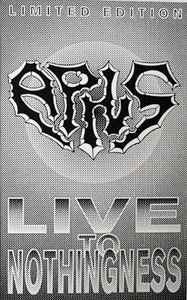 Aphis - Live To Nothingness (Live '92) album cover