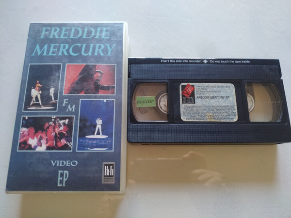 Freddie Mercury – Video EP (1986, VHS) - Discogs