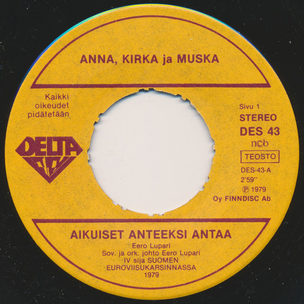 Album herunterladen Anna, Kirka Ja Muska - Aikuiset Anteeksi Antaa