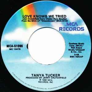 Tanya Tucker - Love Knows We Tried album cover