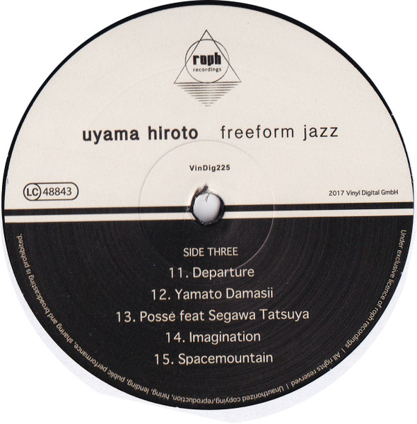 Uyama Hiroto – Freeform Jazz (2017, Vinyl) - Discogs