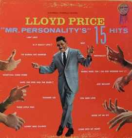 Lloyd Price - "Mr Personality's" 15 Big Hits album cover