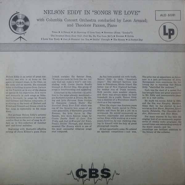 baixar álbum Nelson Eddy - Nelson Eddy Sings
